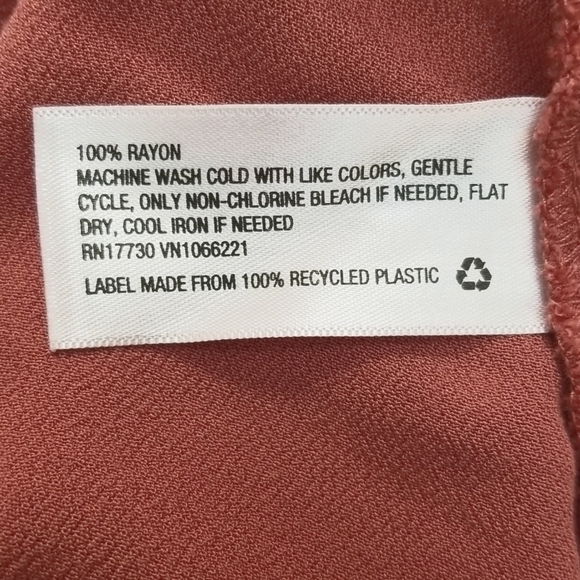 MOSSIMO Melon Boho/Peasant-Style Top, size M - Picture 6 of 6